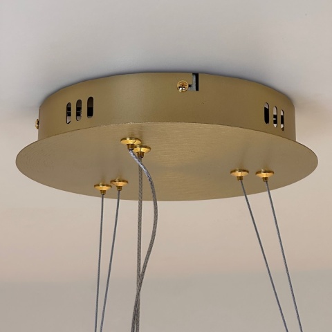 Lampa wisząca LED GALA 54W 4000K złoty – ML2241
