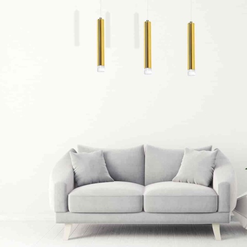 Lampa wisząca LED GOLDIE 15W 4000K złoty – ML5714