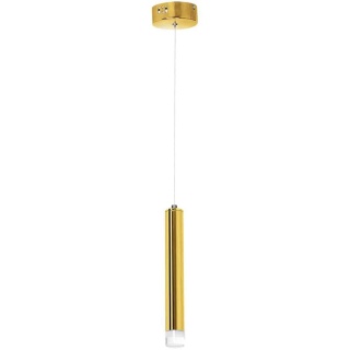Lampa wisząca GOLDIE - zwis 5W LED 4000K złota 10 cm Milagro