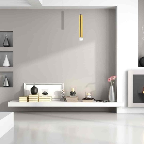 Lampa wisząca LED GOLDIE 5W 4000K złoty – ML5713