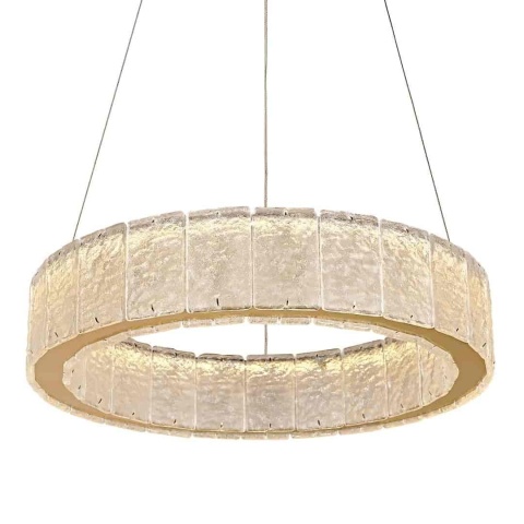 Podświetlony pierścień lampy KINGDOM ML2785 na białym tle