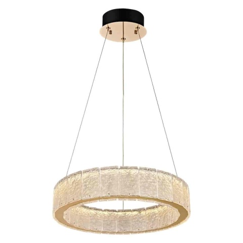 KINGDOM ML2785 24W, pełna lampa wisząca na białym tle
