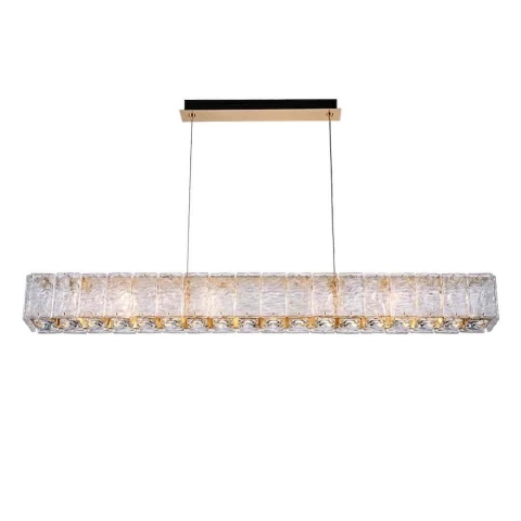 Lampa wisząca LED KINGDOM 28W 4000K, pełny widok z podsufitką
