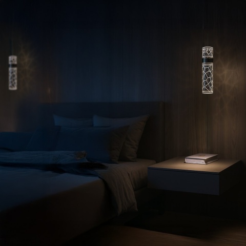 Lampa wisząca LED LAGOS 8W 4000K złoty – ML2245