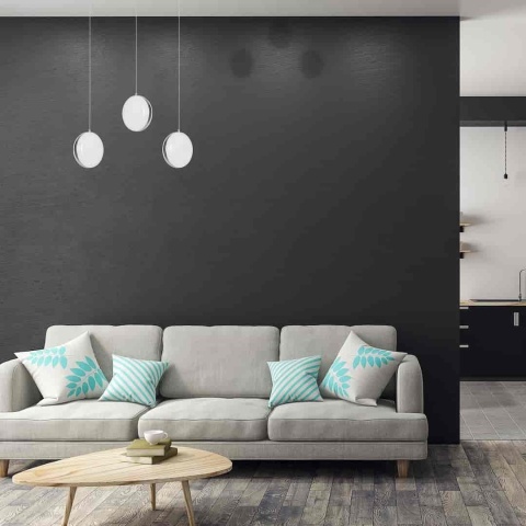 Lampa wisząca LIRA - zwis 27W LED 4000K biała 50 cm Milagro