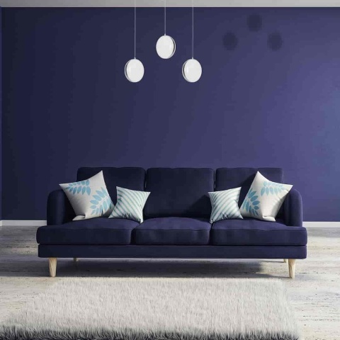 Lampa wisząca LIRA - zwis 27W LED 4000K biała 50 cm Milagro