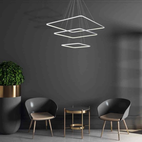 Lampa wisząca LED NIX 117W 3000K biały – ML515