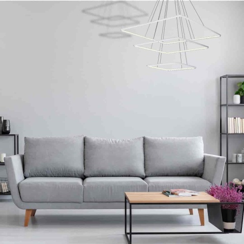 Lampa wisząca LED NIX 117W 3000K biały – ML515