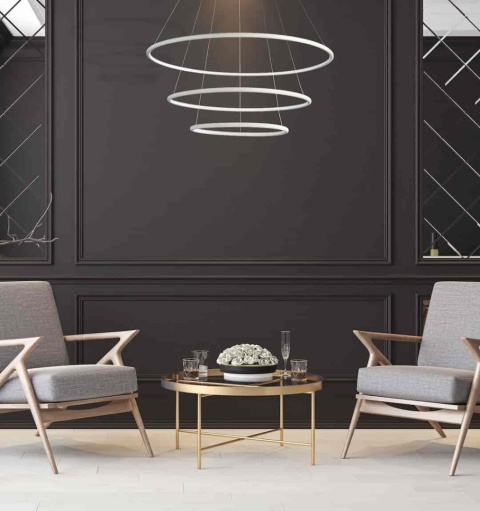 Lampa wisząca LED ORION 99W 3000K biały – ML503
