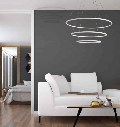 Lampa wisząca LED ORION 99W 3000K biały – ML503