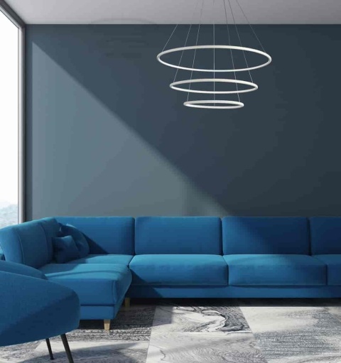Lampa wisząca LED ORION 99W 3000K biały – ML503