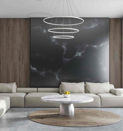 Lampa wisząca LED ORION 99W 3000K biały – ML503