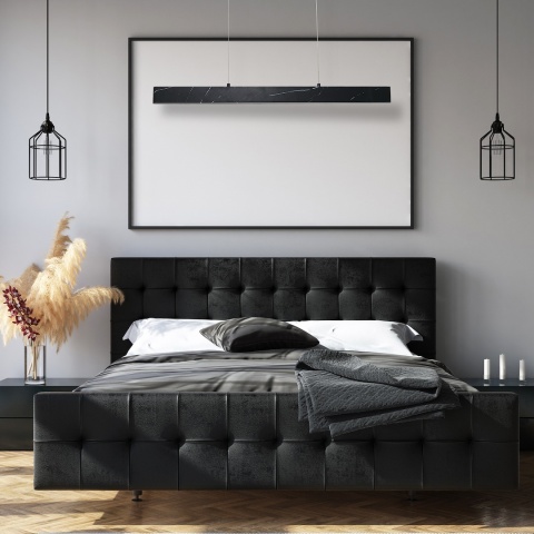 Lampa wisząca LED PIERCE 18W 4000K czarny MiLAGRO