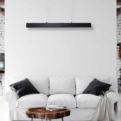 Lampa wisząca LED PIERCE 18W 4000K czarny MiLAGRO