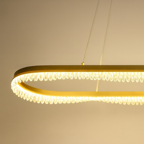 Lampa wisząca LED PRECIOSA 45W 4000K złoty – ML1868