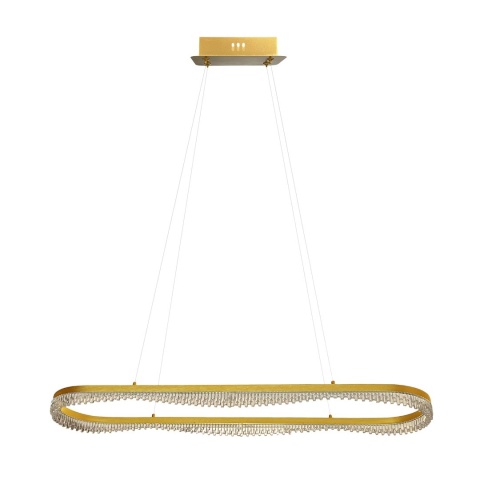 Lampa wisząca LED PRECIOSA 45W 4000K złoty MiLAGRO