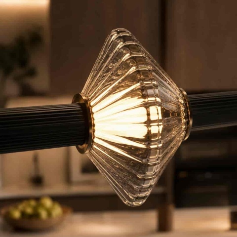Lampa wisząca LED PADRE 18W 3000K czarny – ML2798