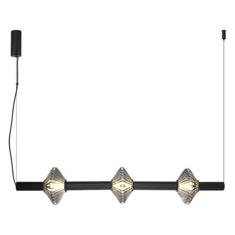 Lampa wisząca LED PADRE 18W 3000K czarny – ML2798