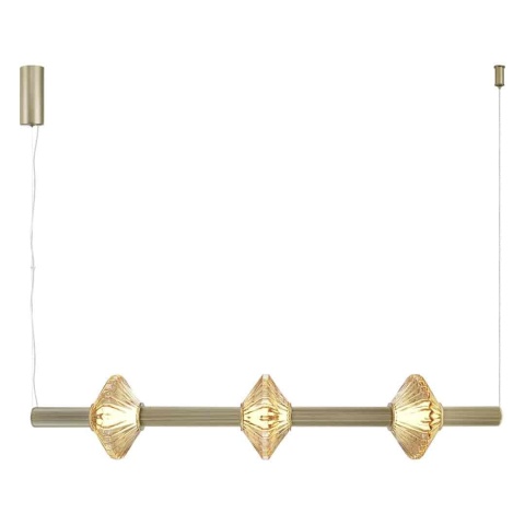 Lampa wisząca LED PADRE 18W 3000K złoty – ML2799