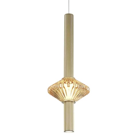 Lampa wisząca LED PADRE 7W 3000K złoty – ML2797