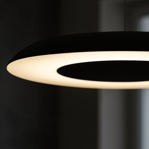 Lampa wisząca LED PIATTINO 30W CCT czarny – ML1814