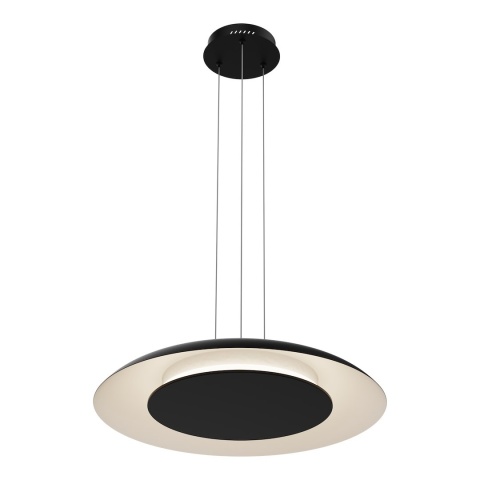 Lampa wisząca LED PIATTINO 30W CCT czarny – ML1814