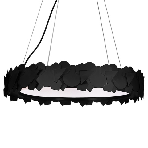 Lampa wisząca LED SOHO 24W 3000K czarny – ML6157