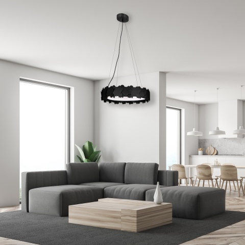 Lampa wisząca LED SOHO 24W 3000K czarny – ML6157