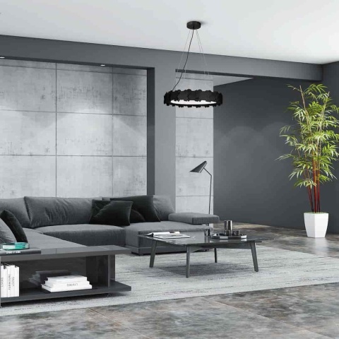 Lampa wisząca LED SOHO 24W 3000K czarny – ML6157
