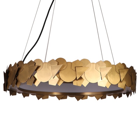 Lampa wisząca LED SOHO 24W 3000K złoty – ML6156