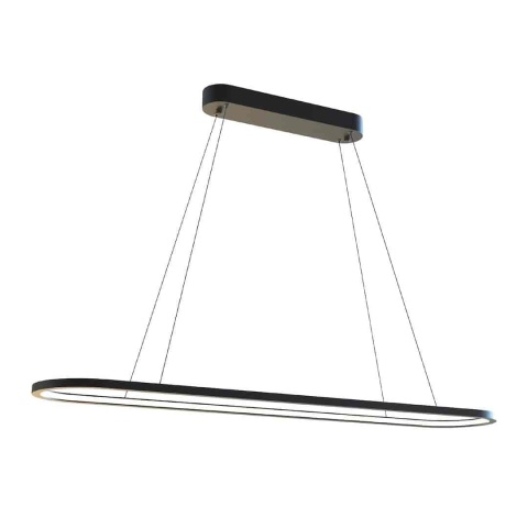 Lampa wisząca LED SATURNO 30W CCT czarny 100cm – ML2957