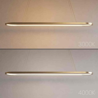 Lampa wisząca Saturno 30W LED CCT Złoty