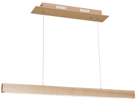 Lampa wisząca LED TIMBER 18W 3000K naturalne drewno – MLP568