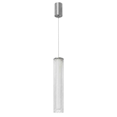 Lampa wisząca LED TRIVIA 10W CCT chrom IP44 MiLAGRO