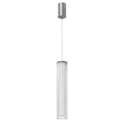 Lampa wisząca LED TRIVIA 10W CCT chrom IP44 MiLAGRO