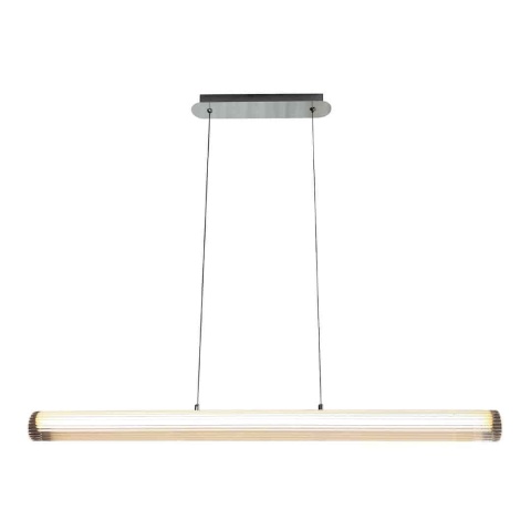 Lampa wisząca LED TRIVIA 16W CCT chrom IP44 MiLAGRO