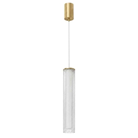Lampa wisząca LED TRIVIA 10W CCT złoty IP44 – ML2729