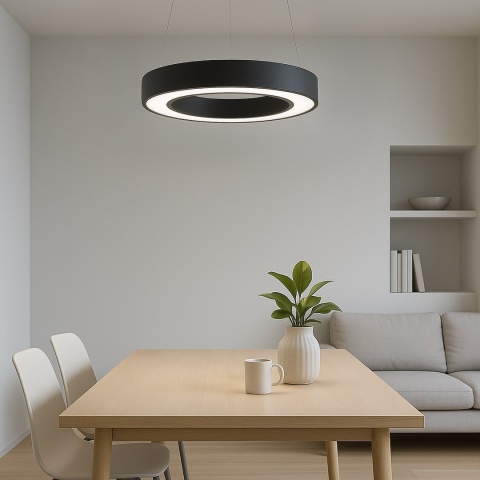 Lampa wisząca LED UNION 40W CCT czarny – ML1866