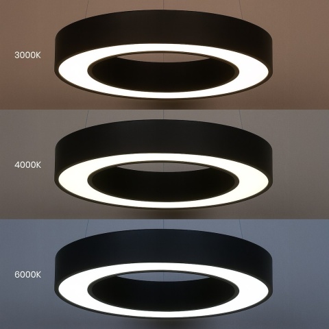 Lampa wisząca LED UNION 40W CCT czarny – ML1866