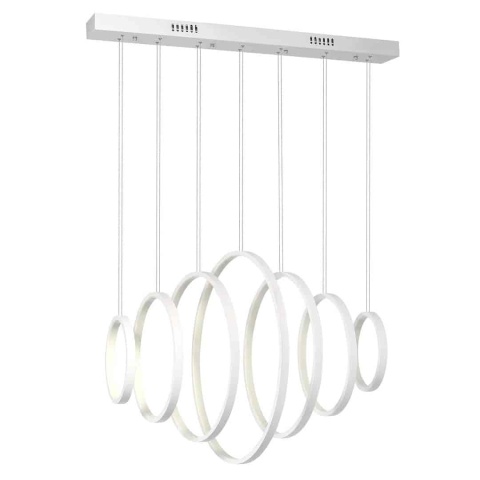 Lampa wisząca VERTIGO - zwis 96W LED 4000K biała 100 cm Milagro