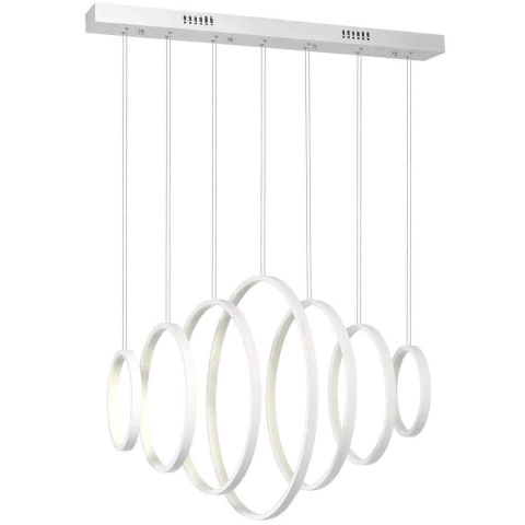 Lampa wisząca VERTIGO - zwis 96W LED 4000K biała 100 cm Milagro