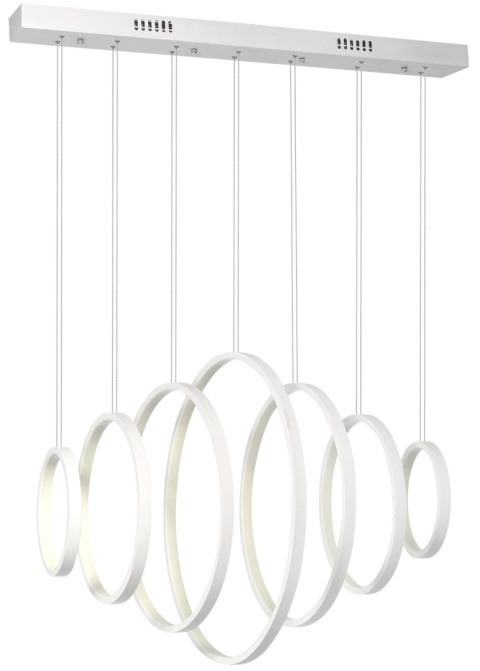 Lampa wisząca VERTIGO - zwis 96W LED 4000K biała 100 cm Milagro