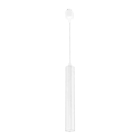 Lampa wisząca szynowa TRACK LIGHT PENDANT do Szynoprzewodu 1 Obwodowego v2.0 - zwis 3W LED 4000K biała Milagro