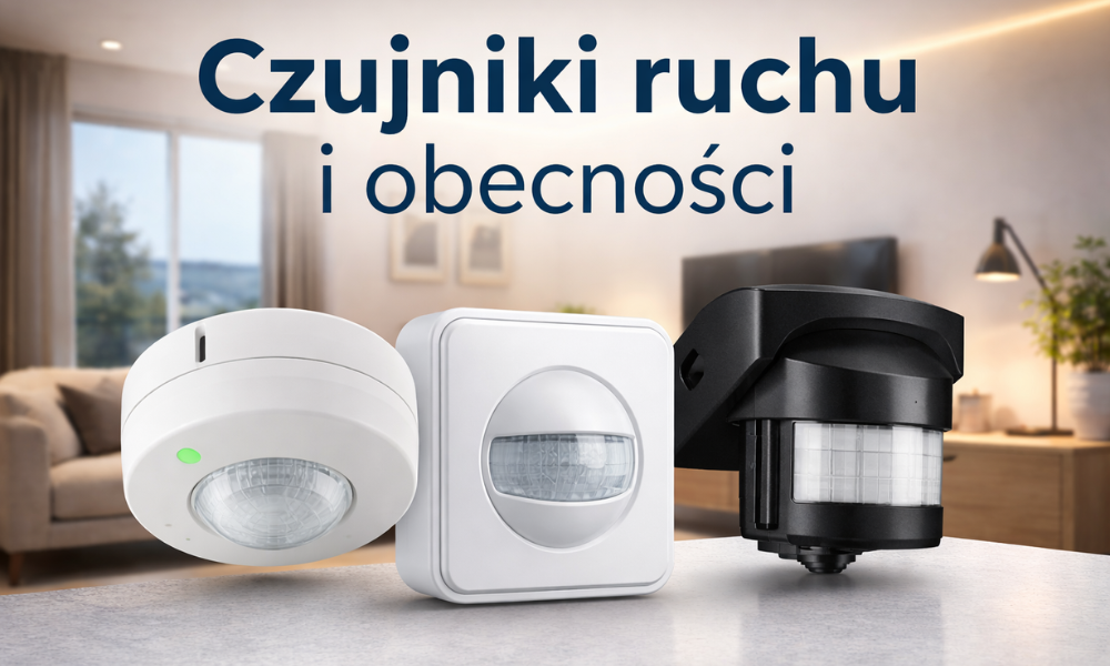 Czujniki ruchu i obecności – automatyczne światło, większy komfort i oszczędność