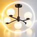 Lampy wiszące na żarówki 5x E27